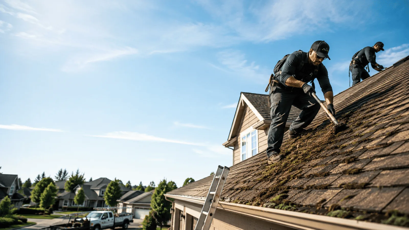 Roof Moss Removal in Lenora, KS near me
